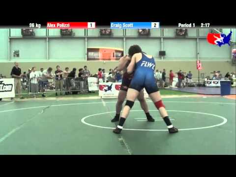 Alex Polizzi vs. Craig Scott at 2013 ASICS University Nationals - FS