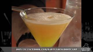 How to make a Sweet Tart Martini Cocktail - Drink recipes from Bartending Bootcamp