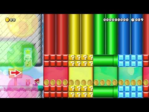 ★RAINBOW DASH★ by EVA:)heh♪™ 🍄 Super Mario Maker 2 #air 😶 No Commentary