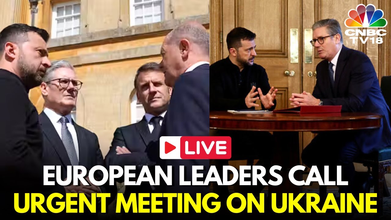 LIVE: Macron, Starmer Join Hands for Emergency Meeting on Ukraine as Trump Excludes Europe | N18G
