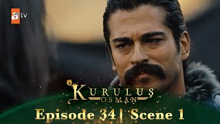 Kurulus Osman Urdu | Episode 34 - Scene 1 | Main Sungurtekin sahab hoon! video