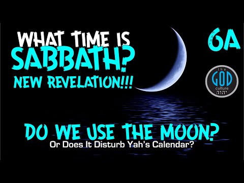 SABBATH SERIES 6A: What Time Is Sabbath? Do We Use the Moon?