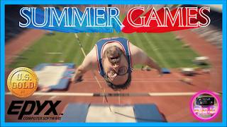 Summer Games 1984 - The FIRST Masterpiece of EPYX Proportions? | Commodore 64