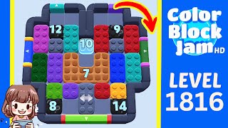 Soluzione del Livello 1816 di Color Block Jam