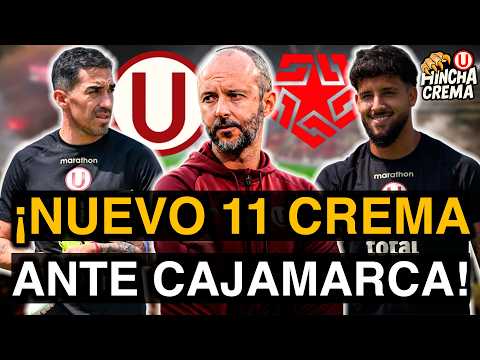 ¡NUEVO 11 DE UNIVERSITARIO! ESTE ES EL EQUIPAZO QUE RABANAL PONDRÁ ANTE CAJAMARCA FC🏆PREVIA LIGA1