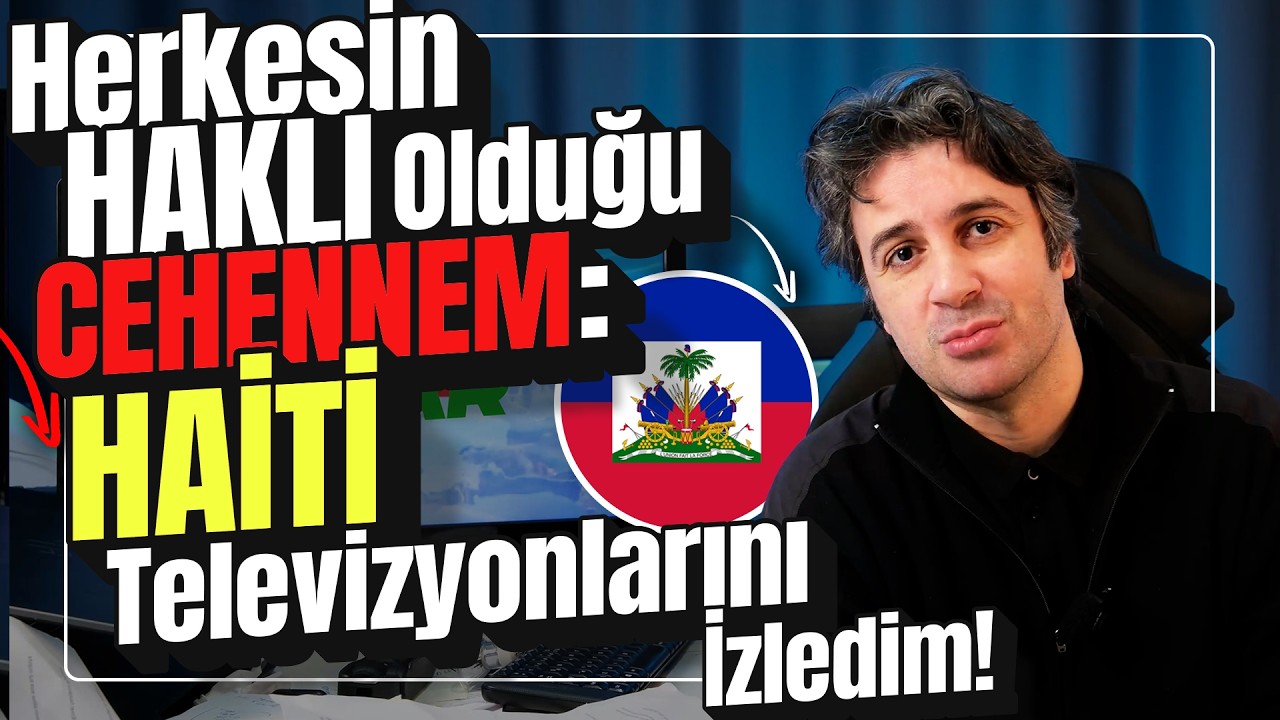 ÇETELERİN YÖNETTİĞİ ÜLKE! | 1 Hafta Boyunca "HAİTİ" Televizyon Kanallarını İzledim! 📺