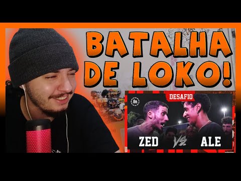 (QUEM É O REI? 🔥🔥) ZED X ALÊ - GRANDE FINAL - BATALHA DO COLISEU | REACT BAUEB