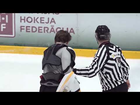 Optibet hokeja līga: HK Liepāja - HK Olimp/Venta 2002. Spēles labākie momenti (19.02.2022)