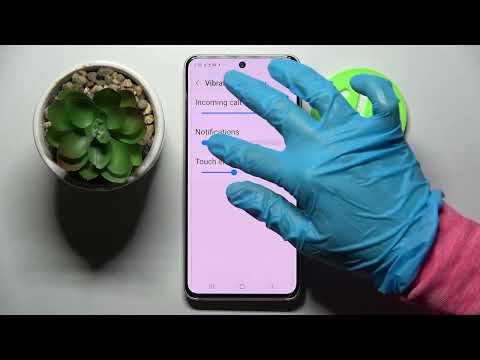 How to Enter Vibration Settings in SAMSUNG Galaxy S21 FE - Set Device To Vibrate