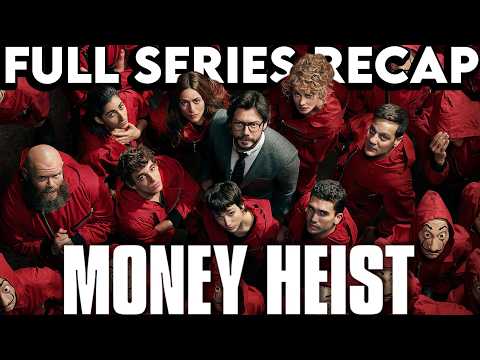 MONEY HEIST Full Series Recap | Season 1-5 Ending Explained