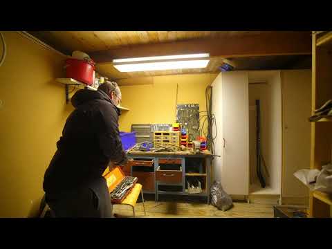 181. RECORDING TIME LAPSE FOOTAGE OF GARAGE WORKBENCH ORGANIZATION