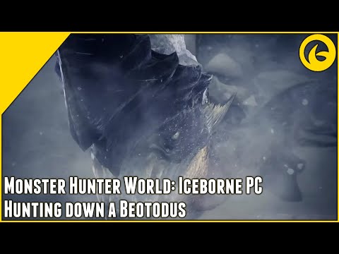 Monster Hunter World: Iceborne PC - Hunting down a Beotodus (4K 60FPS)