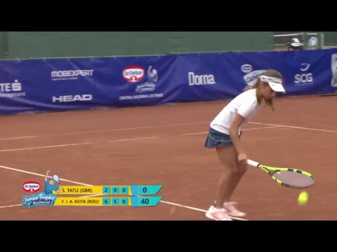 Live - Dr. Oetker Junior Trophy 2017 Round 3 Sarah TATU (GBR) vs. Fatima I.A. KEITA (ROU)