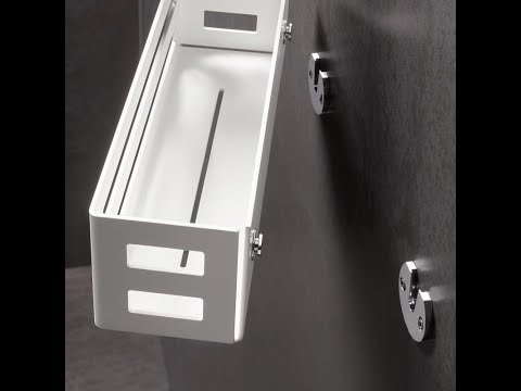 Keuco Koupelnové doplňky - Polička, délka 320 mm, bílá 24954510000