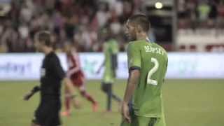 Clint Dempsey in der Saison 2013/14 für die Seattle Sounders