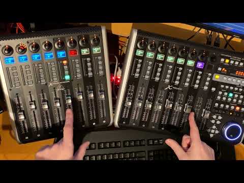 Mackie MCU Enhancements and specific Behringer X Touch / Extender support for Bitwig and Reaper