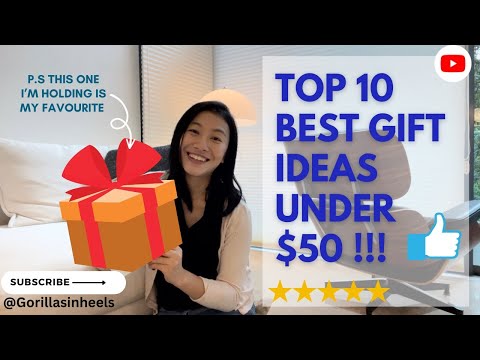 BEST GIFT GUIDE UNDER $50 FOR MEN & WOMEN