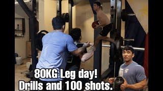 100 MADE AND LEG DAY! | Vlog 46