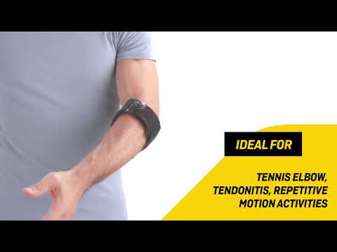 FUTURO Trak za komolec - nastavljiv, črn