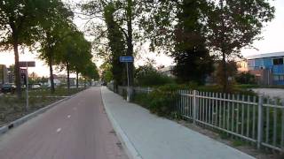 preview picture of video 'Bicycle trip: Zeisterweg in Odijk to Lokhorstlaan in Bunnik (ZAMDLOBdBZ part 6/8)'
