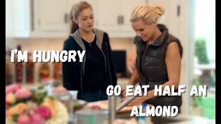 yolanda making sure gigi doesn't eat for 2 minutes straight video