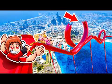 Do NOT Go Down This Waterslide In GTA 5...