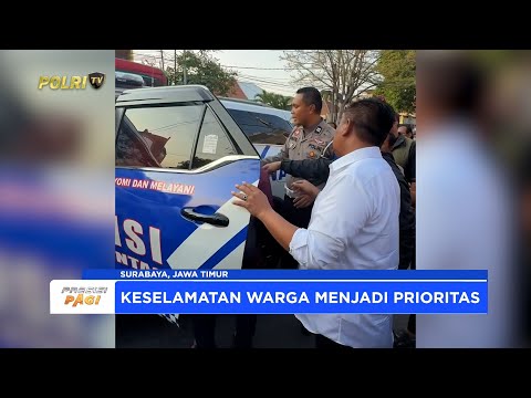 GERAK CEPAT DAN AKSI HEROIK ANGGOTA SAT PJR DITLANTAS POLDA JATIM EVAKUASI IBU HAMIL MAU MELAHIR