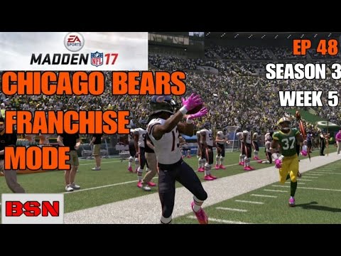 Madden 17 Bears Franchise Mode (S3, W5) (@ Packers) Episode 48