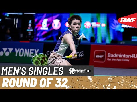 PETRONAS Malaysia Open 2026 | Wang Tzu Wei (TPE) vs Kunlavut Vitidsarn (THA) [2] | R32