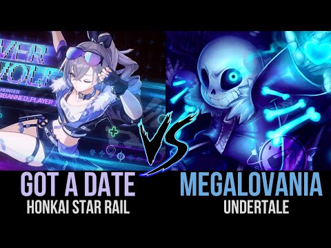 Honkai Star Rail Got a Date (Silver Wolf Theme) vs. Undertale Megalovania Mashup