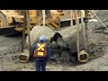 Excavator Busts Open Rock, Had No Idea What He's Done