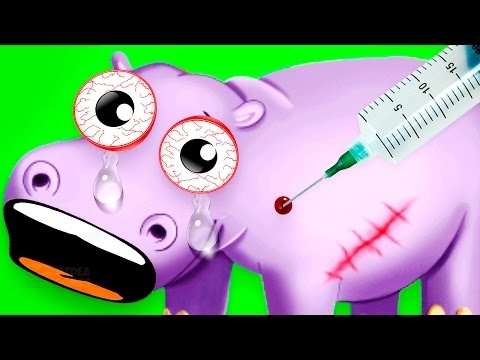 Baby Learn Fun Jungle Animals Care - Doctor Kids Game for Girls - Play and Learn Care Baby