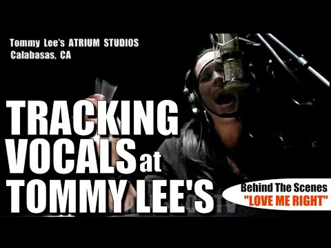 BTS | Tracking Vocals at Tommy Lee of Motley Crue's Studio | Recording Studio | Singer | BREAKERBOX