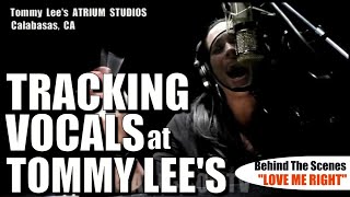 BTS | Tracking Vocals at Tommy Lee of Motley Crue's Studio | Recording Studio | Singer | BREAKERBOX