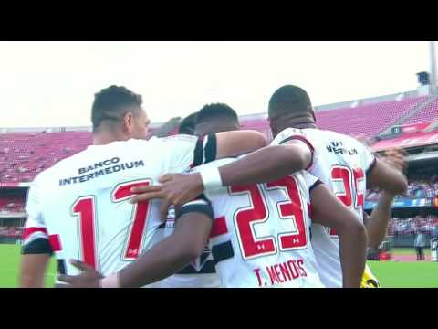 São Paulo 5 x 0 Linense  Campeonato Paulista 2017