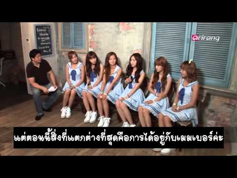 [Thaisub] Apink 130801 Arirang TV Korea Today  Fairy Doll Meet CUT