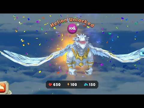 HUNGRY DRAGON | NEW HELION DRAGON UNLOCKED GAMEPLAY