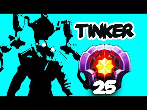 CRAZY TINKER SPAMMER - LVL 25 DOTAPLUS, SMURF OF FUNKEFAL?! EPIC Dota 2 Gameplay