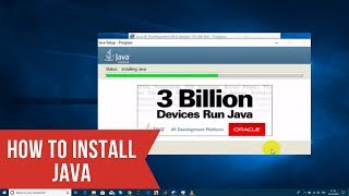 How To - Install Java JDK on Windows 10 ( With JAVA_HOME )