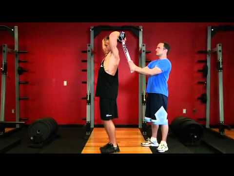 Triceps - Standing Towel Triceps Extension - Exercises Guide! - Live Health Club.mp4