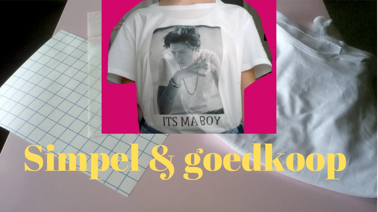 Zelf T-shirt bedrukken| DIY