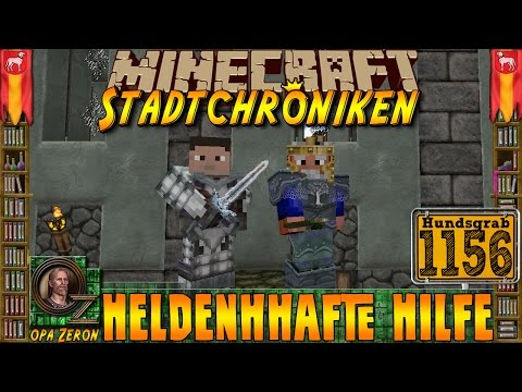 Minecraft #1156 -Stadtchroniken- Heldenhafte Hilfe [HD+Deutsch]