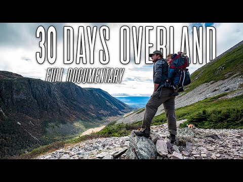 30-Day Overlanding Adventure on a Remote Wilderness Rd. Newfoundland & Labrador - Full Documentary