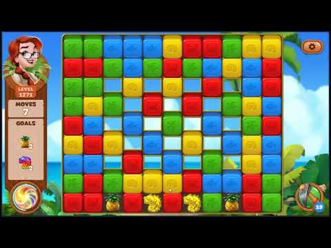 Lost Island Blast Adventure Level 1271 - NO BOOSTERS 🏝️ | SKILLGAMING ✔️