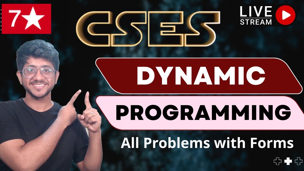 Solving all CSES DP Problems | Basic Forms | Dynamic Programming Workshop | Vivek Gupta