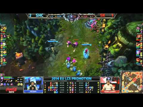 [EU LCS Spring Promo 2014] - SK vs SHC G4