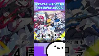 【ホロライブグッズ】ホロライブインドネシア2期生 4周年記念「holoROCK」#hololive #hololiveid #クレイジーオリー#アーニャメルフィッサ#パヴォリアレイネ