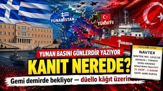Yunan Basını Günlerdir Yazıyor: "Gemi Sahaya Çıktı!" — Peki Denizde Ne Oldu?