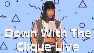 Aaliyah - Down With The Clique (Live) Reaction
