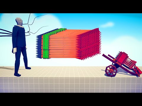 SLENDERMAN vs EVERY GOD - Totally Accurate Battle Simulator TABS